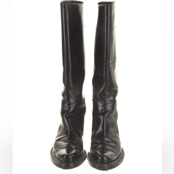 Prada Leather Riding Boots size 9 - Picture 3 of 5